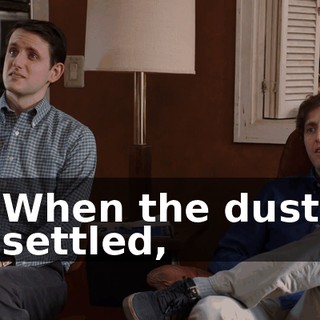 When the dust settled,