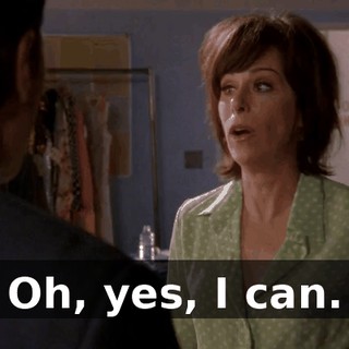 Oh, yes, I can.