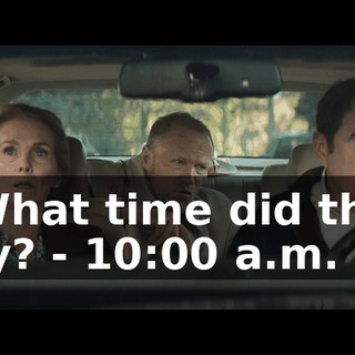 - What time did they say? - 10:00 a.m.