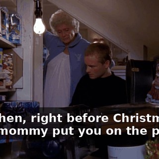 And then, right before Christmas, your mommy put you on the phone,