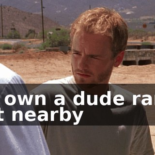 We own a dude ranch just nearby