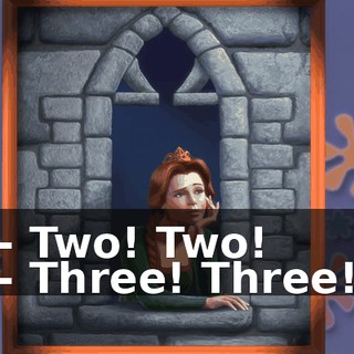 - Two! Two! - Three! Three!