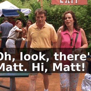 Oh, look, there's Matt. Hi, Matt!