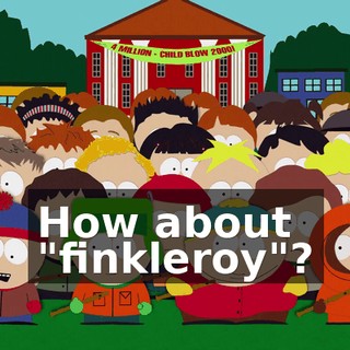 How about "finkleroy"?