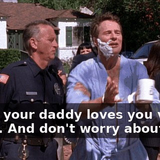 Boys, your daddy loves you very much. And don't worry about this.