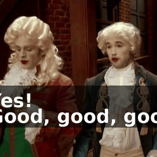 - Yes! - Good, good, good.