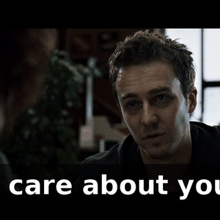 I care about you
