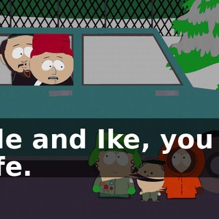 Kyle and Ike, you be safe.