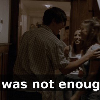 It was not enough.