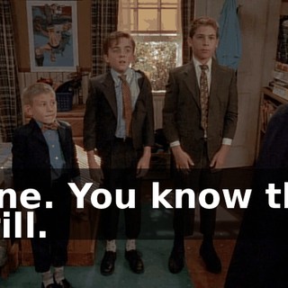 Fine. You know the drill.