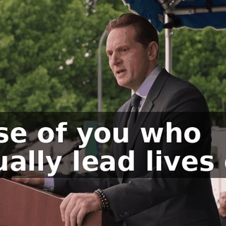 those of you who actually lead lives of...