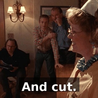 And cut.