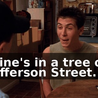 Mine's in a tree on Jefferson Street.