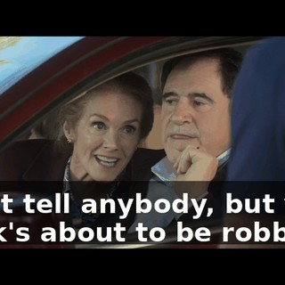 Don't tell anybody, but your bank's about to be robbed.