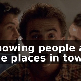 showing people all the places in town