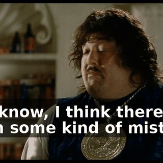 You know, I think there's been some kind of mistake,