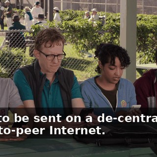 ever to be sent on a de-centralized, peer-to-peer Internet.