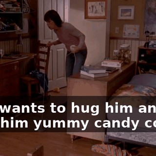 who wants to hug him and give him yummy candy corn...