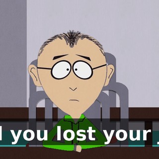 And you lost your job.