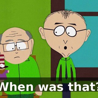When was that?