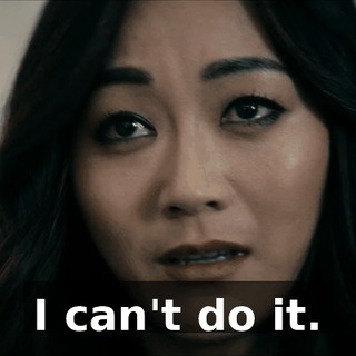 I can't do it.