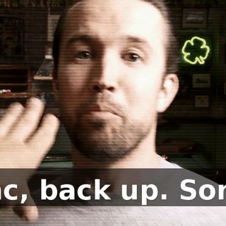 Mac, back up. Sorry.
