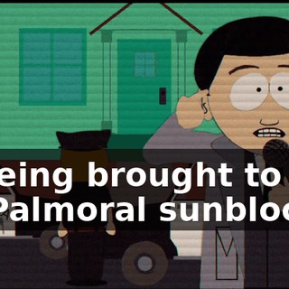 is being brought to you by Palmoral sunblock.