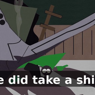 He did take a ship!