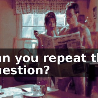 ♪ Can you repeat the question? ♪