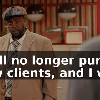 I will no longer pursue new clients, and I will