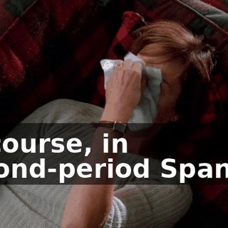 Of course, in second-period Spanish,