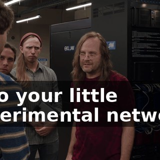 onto your little experimental network.