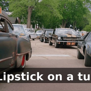 - * Lipstick on a turd *