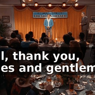 Well, thank you, ladies and gentlemen.