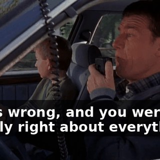 I was wrong, and you were totally right about everything.
