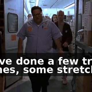 We've done a few trust games, some stretches.
