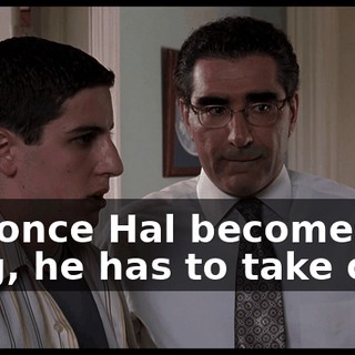 So, once Hal becomes king, he has to take on...