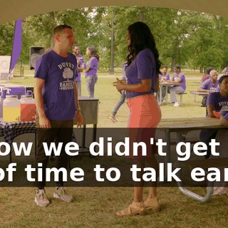 I know we didn't get a lot of time to talk earlier,