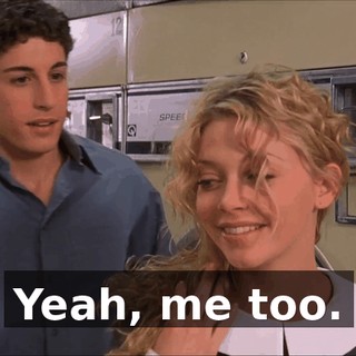 Yeah, me too.