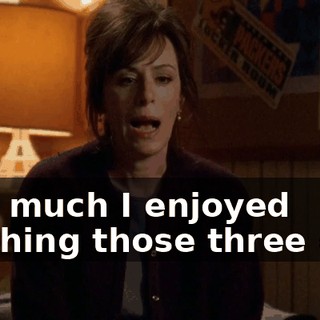 how much I enjoyed crushing those three girls