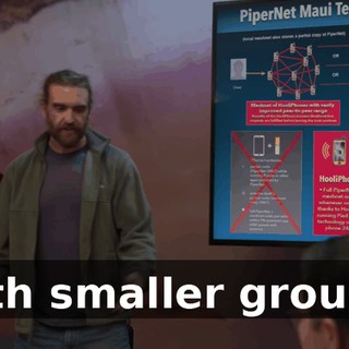 with smaller groups,