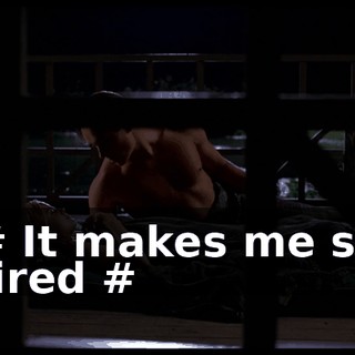# It makes me so tired #