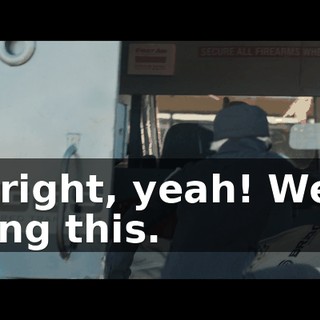 All right, yeah! We're doing this.