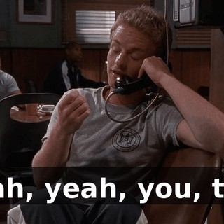 Yeah, yeah, you, too.