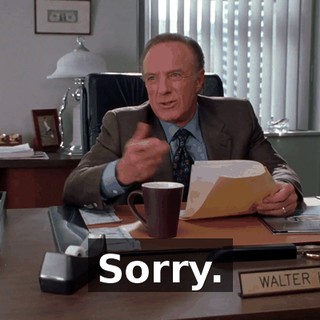 Sorry.