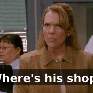 Where's his shop?