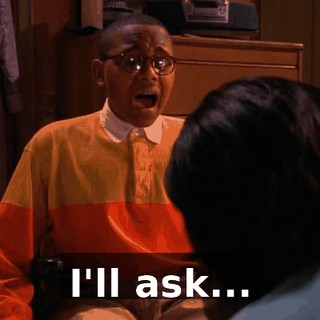 I'll ask...