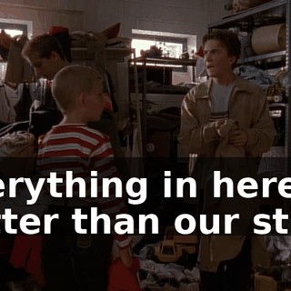 Everything in here is better than our stuff.
