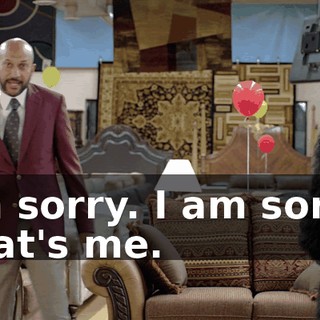 I'm sorry. I am sorry. That's me.