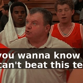 Do you wanna know why we can't beat this team?